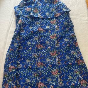 Floral Blue Dress - BCBG Girls